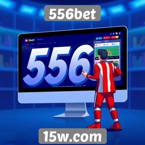 Experiência do usuário no site 556bet